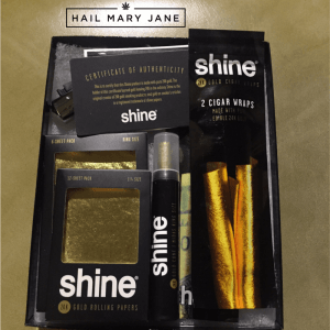 Read more about the article 24K Gold Blunt Wraps Review & 24K Gold Rolling Papers by Shine Papers