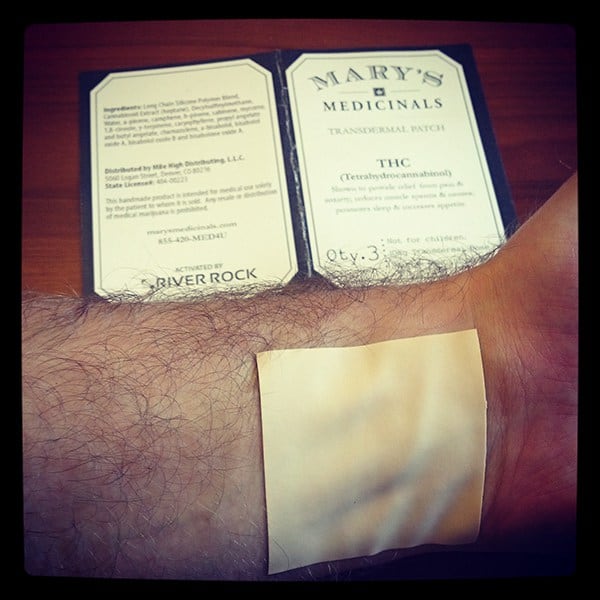 You are currently viewing Mary’s Medicinals THC Transdermal Patch Review