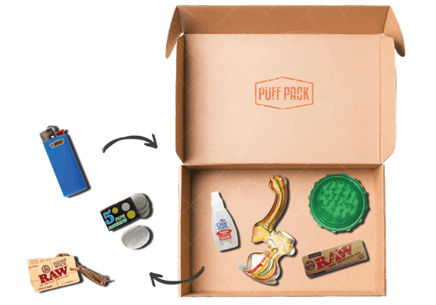 weed subscription boxes puff pack