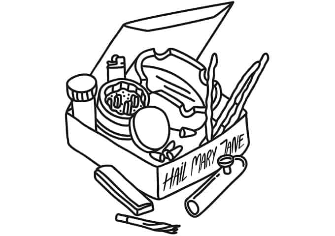 Weed subscription Box