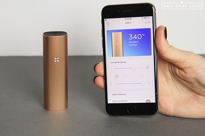 PAX 3 Smartphone App