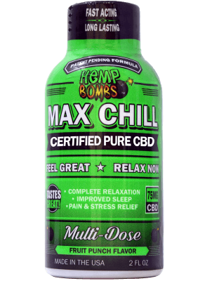 HEMP BOMBS CBD MAX CHILL SHOT