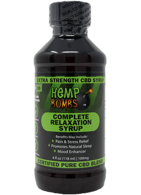 Hemp Bombs CBD Relaxation syrup