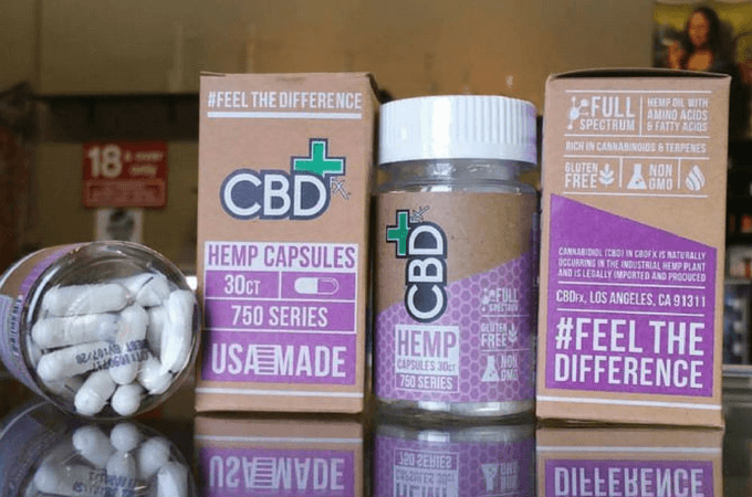 cbdfx capsules