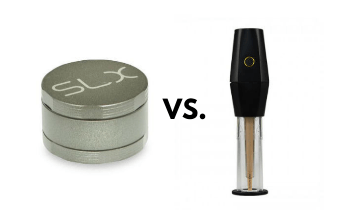 manual or electric weed grinders