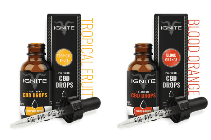 ignite cbd drops tropical