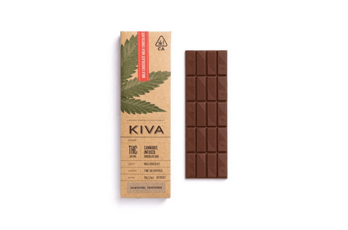 kiva chocolate thc edibles