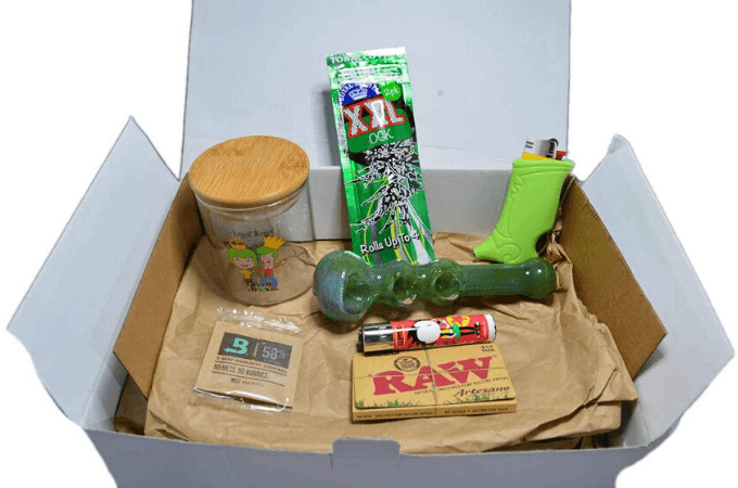 the green box weed subscription box