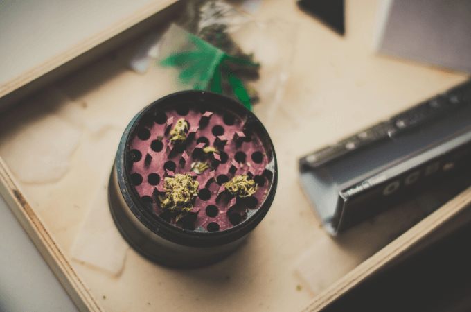 diy grinder to grind weed