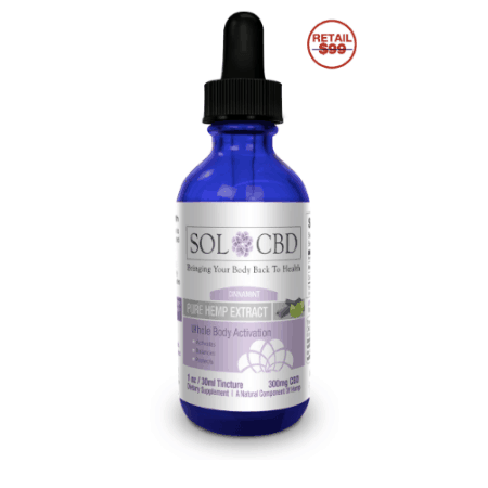 Cinnamint and Natural SOL CBD Oil