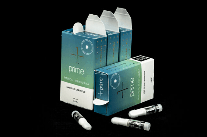 Prime Wellness Live Resin Oil Cartridge