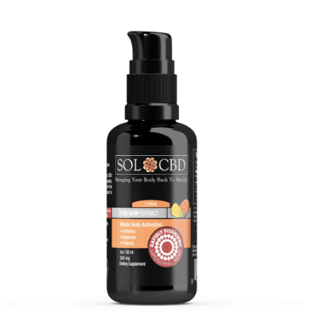 SOL CBD Liposomal Orange Twist