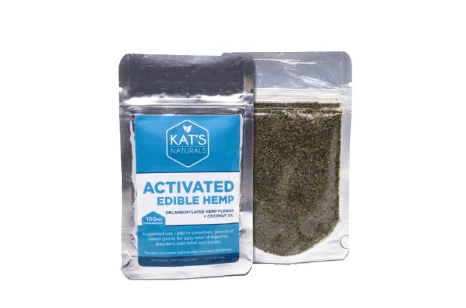 activated edible hemp kats naturals CBD