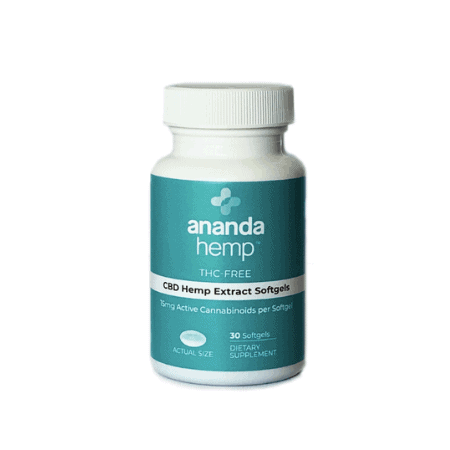 Ananda Hemp Spectrum Softgels THC FREE