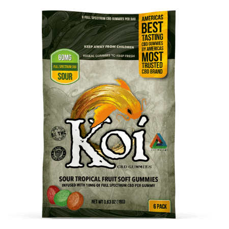 KOI CBD Gummies and Softgels