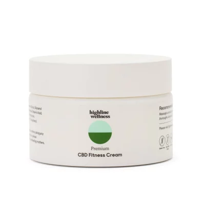 CBD fitness cream by highline wellness